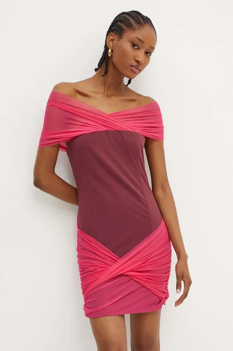 vestito colore rosa 8A1360 J129