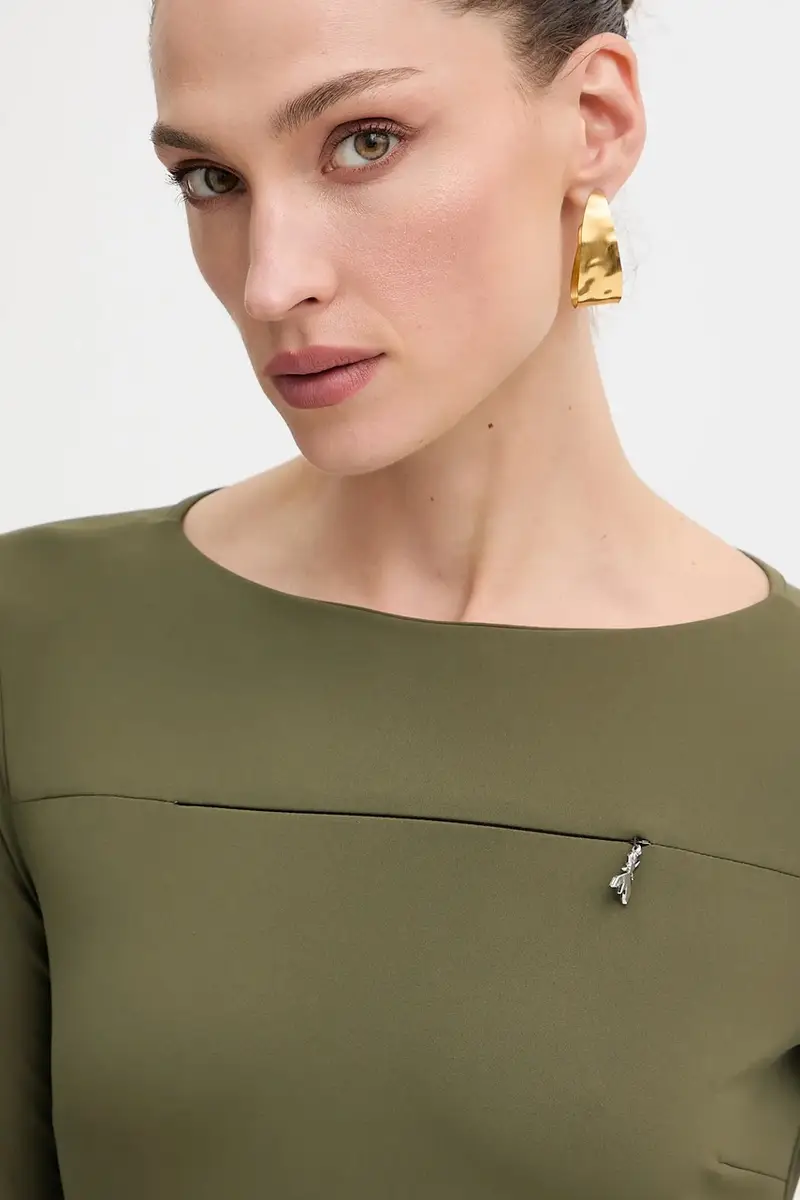 vestito colore verde 8A1496 J129 miniatura 5