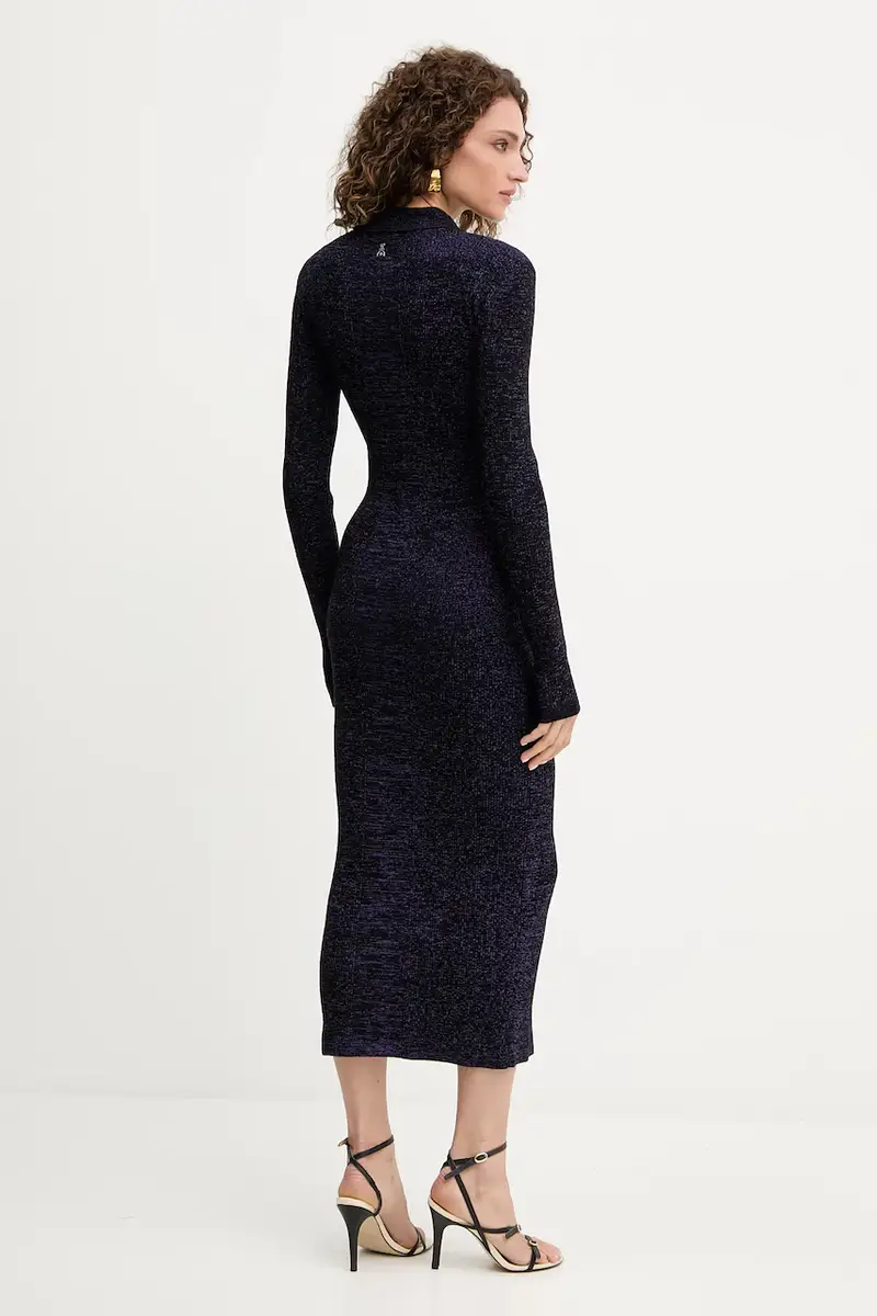 vestito colore violetto 8A1548 K269 miniatura 3