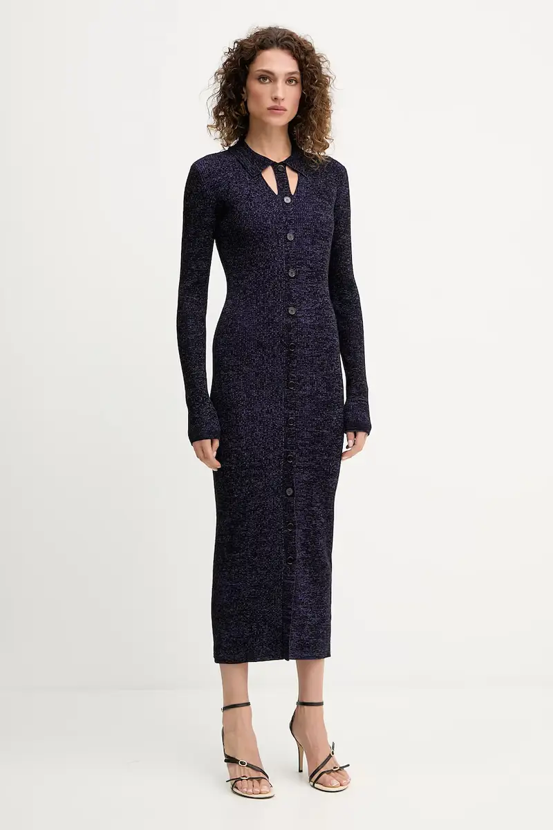 vestito colore violetto 8A1548 K269