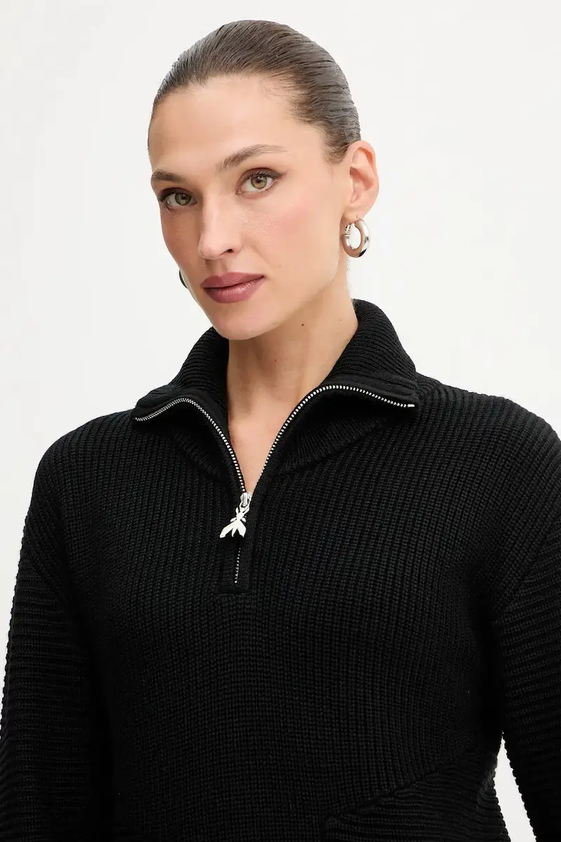 vestito con lana colore nero 2A2985 K9O3A miniatura 4