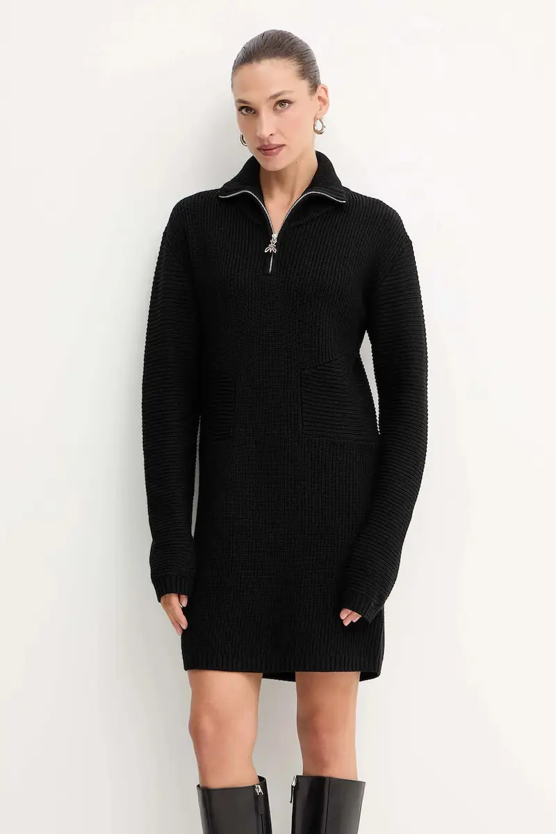 vestito con lana colore nero 2A2985 K9O3A