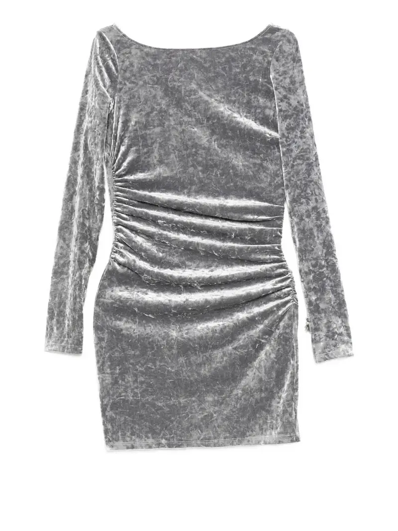 vestito mini patrizia pepe da donna - argento