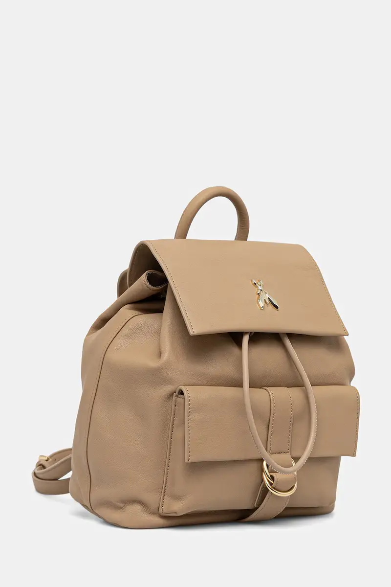 zaino in pelle donna colore beige 8B0285 L162 miniatura 2