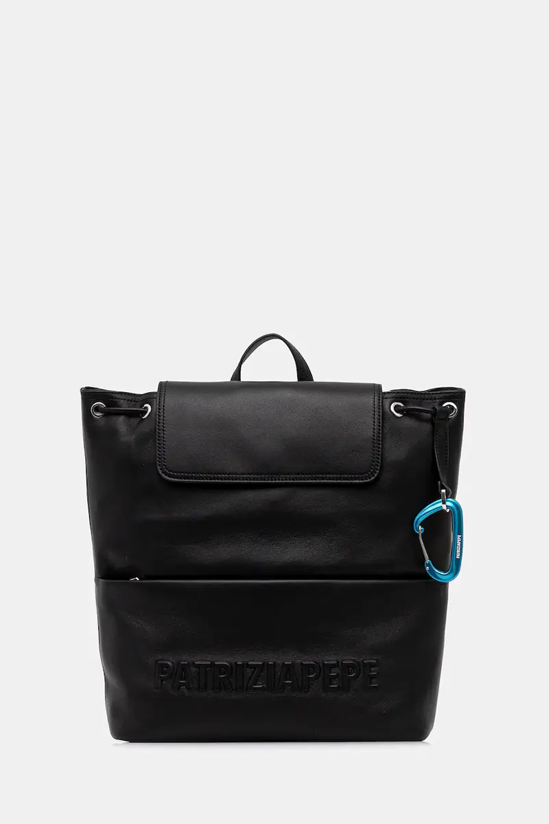 zaino in pelle donna colore nero 2B0141 L113