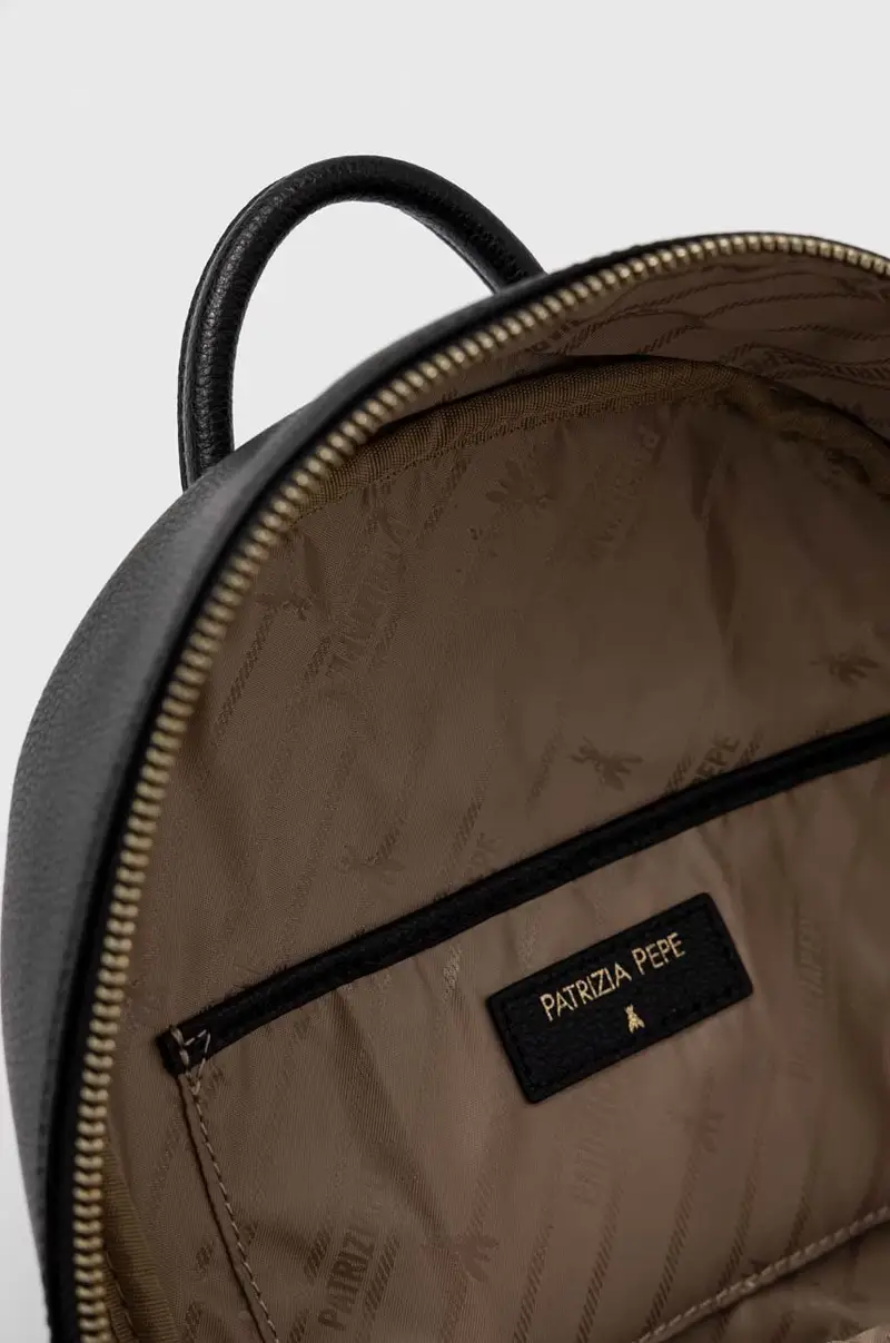 zaino in pelle donna Nero miniatura 5