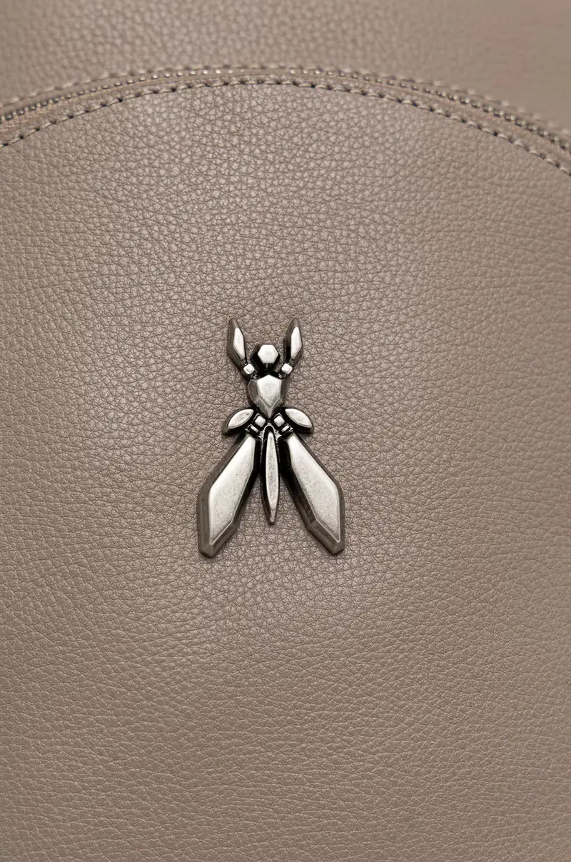 zaino in pelle Marrone miniatura 2