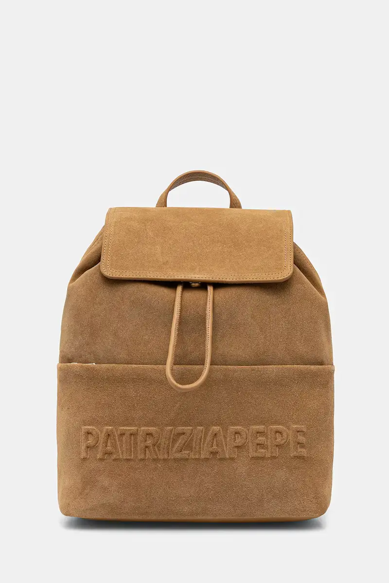 zaino in pelle scamosciata donna colore verde 8B0264 L152