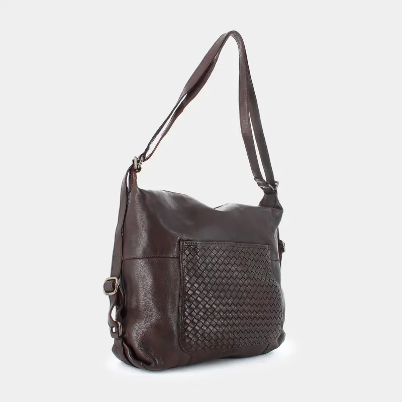 Borse Patti Di Luna da Donna, marrone miniatura 2