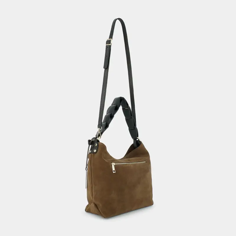 Borse Patti Di Luna da Donna, marrone miniatura 2