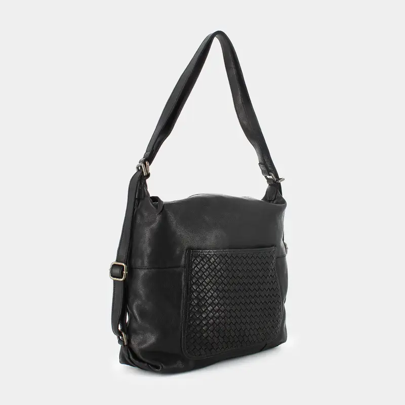 Borse Patti Di Luna da Donna, nero miniatura 2