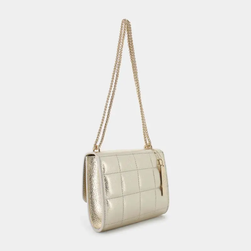 Borse Patti Di Luna da Donna, oro miniatura 2