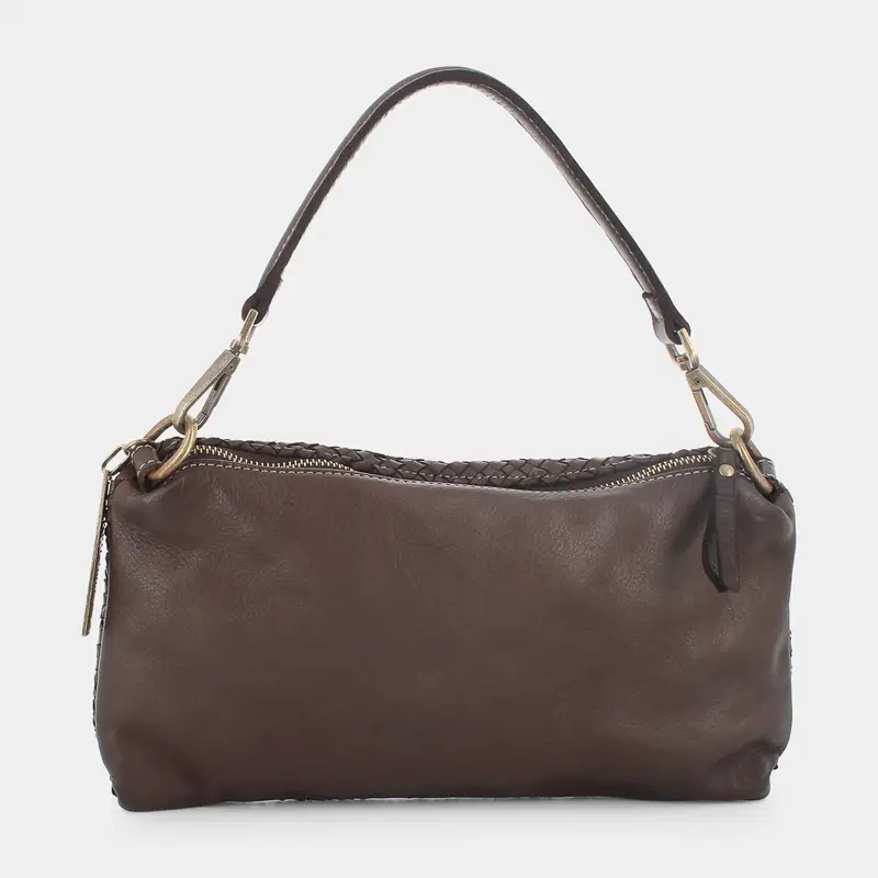 PATTI DI LUNA Clutch Donna Marrone 2963229 miniatura 2