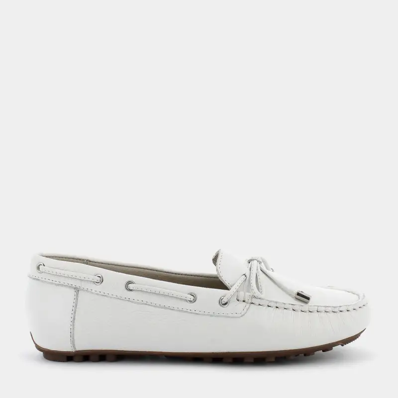 PATTI DI LUNA Mocassini Donna Bianco 2686192