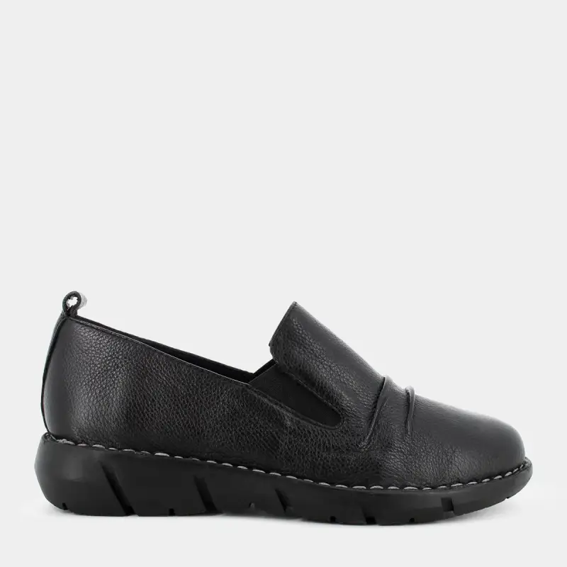 PATTI DI LUNA Mocassini Donna Nero 3479464