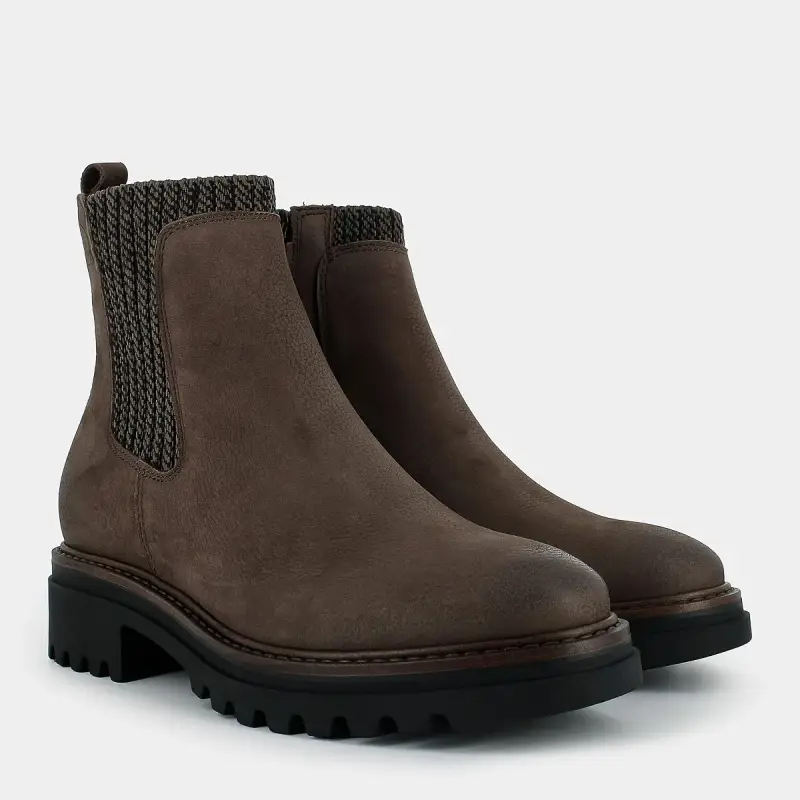 Tronchetti Patti Di Luna da Donna, marrone miniatura 2