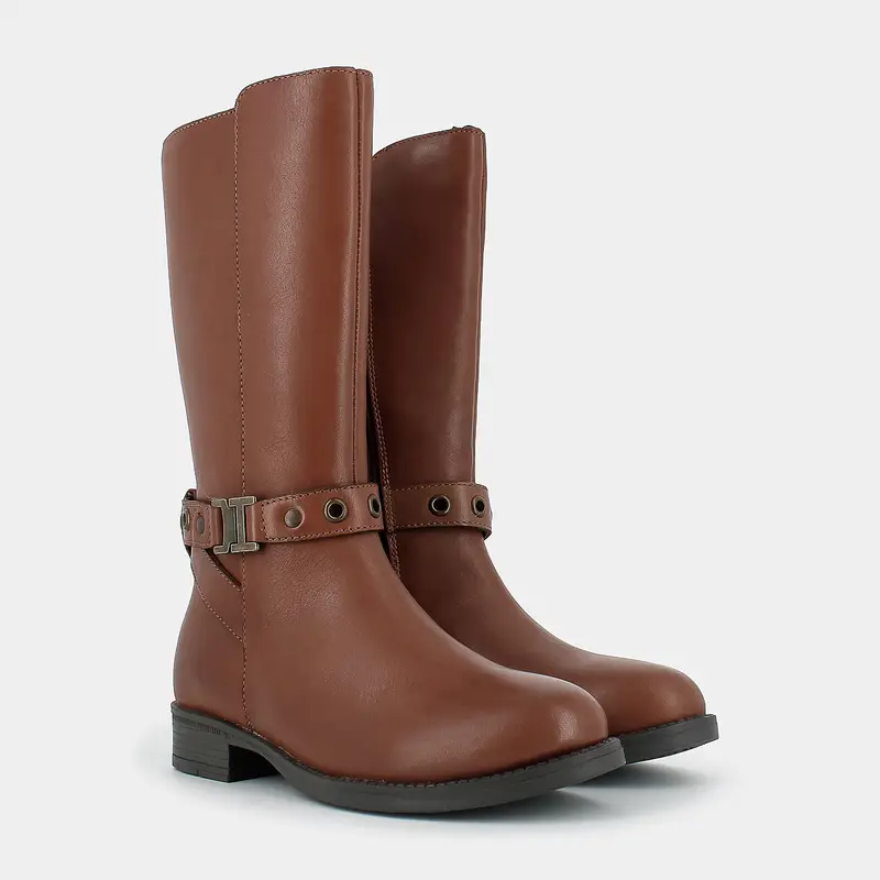 PATTI DI LUNA YOUNG Scarponcini Bambina Marrone 3036096 miniatura 2