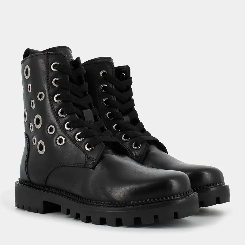 PATTI DI LUNA YOUNG Scarponcini Bambina Nero 3036090 miniatura 2