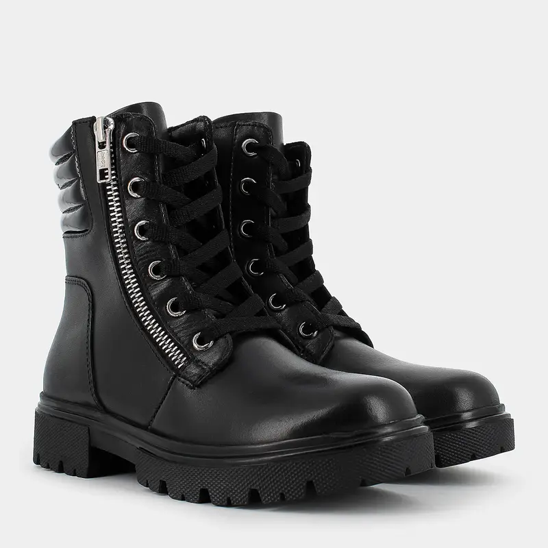 PATTI DI LUNA YOUNG Scarponcini Bambina Nero 3036092 miniatura 2