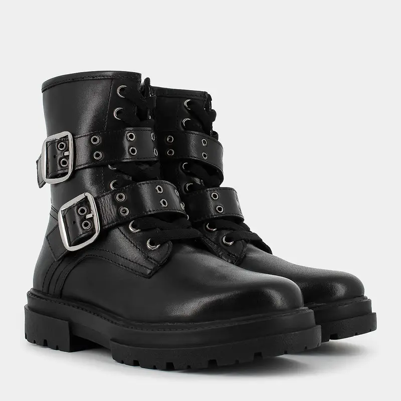 PATTI DI LUNA YOUNG Scarponcini Bambina Nero 4243771 miniatura 2