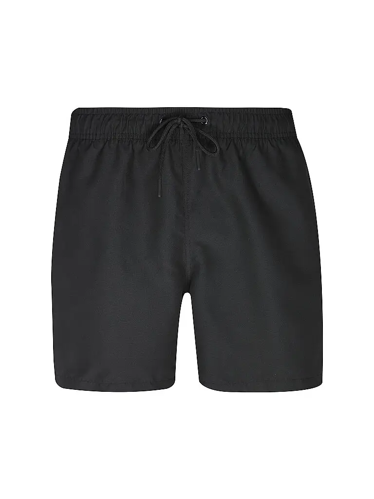 Badeshort Solid da uomo nero | M