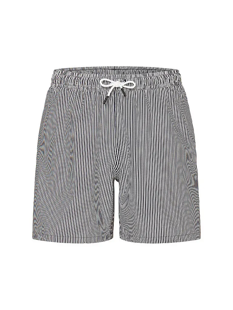 Badeshorts da uomo a righe blu | S