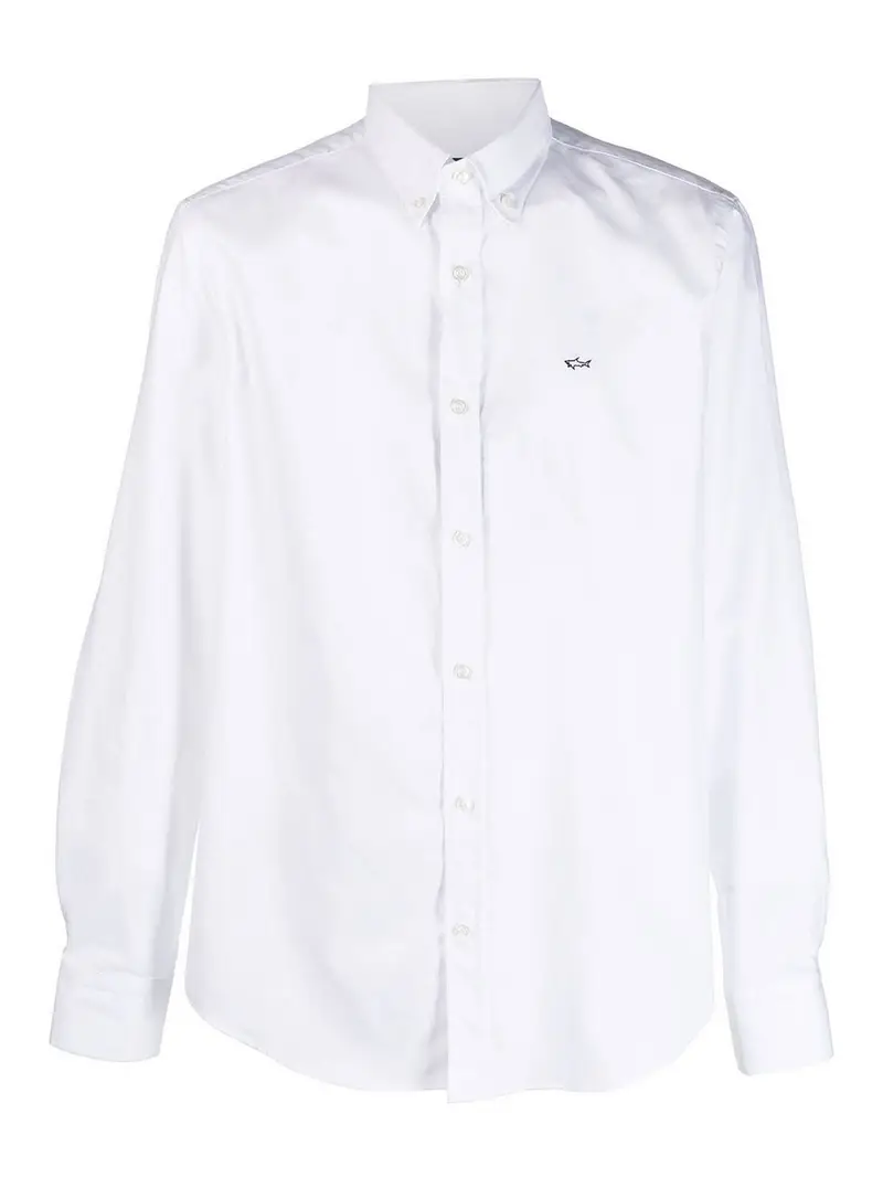 Camicia in cotone Bianco