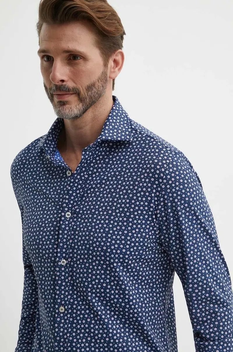 camicia uomo colore blu navy 24413201CF