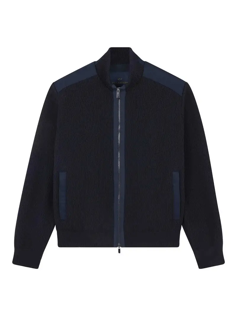 Maglia Full Zip Grigio