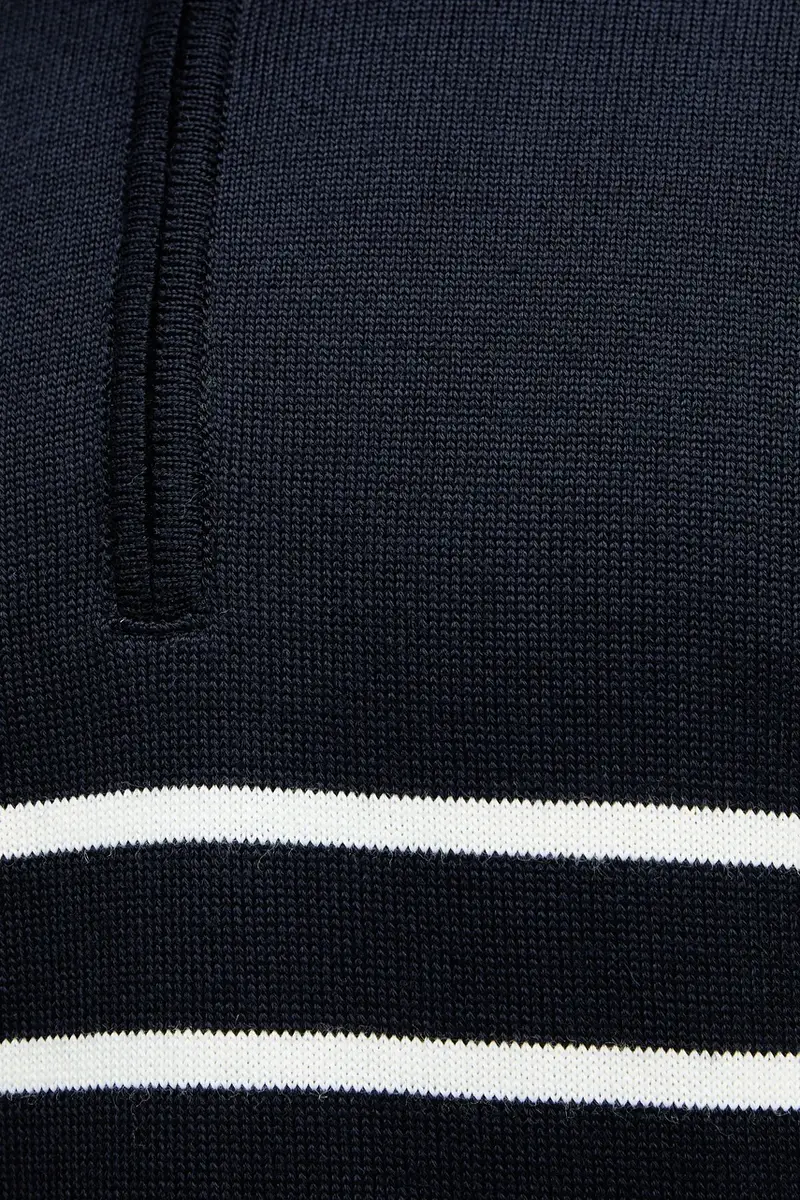 maglione in lana uomo colore blu 15311142 miniatura 5