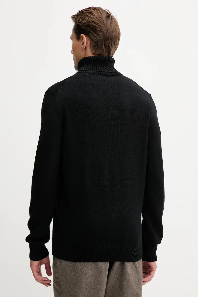 maglione in lana uomo colore nero 15311064 miniatura 3