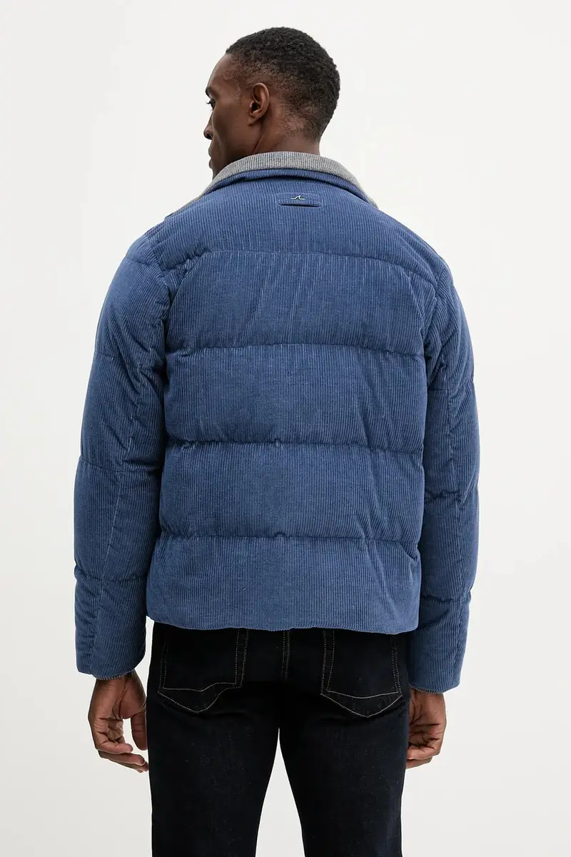 piumino Blu navy miniatura 3