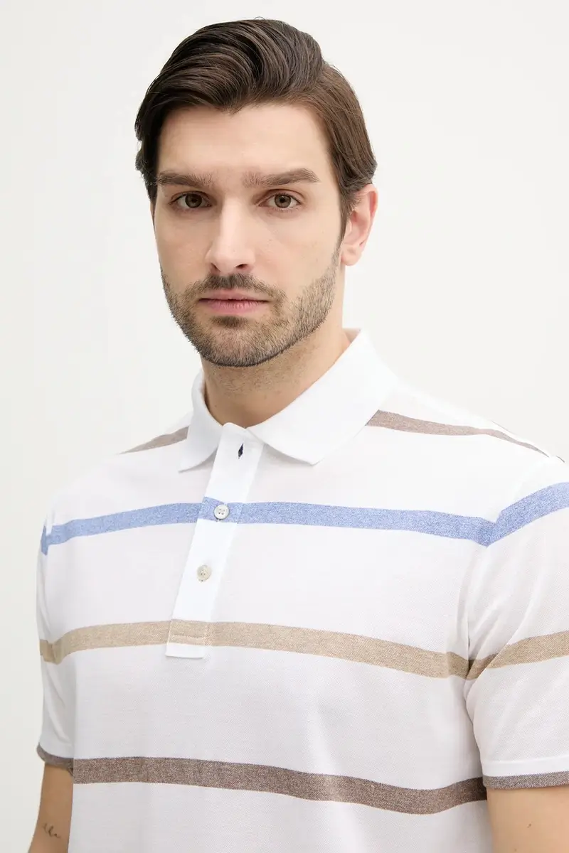 PAUL & SHARK Polo Bianco 4182257 miniatura 4