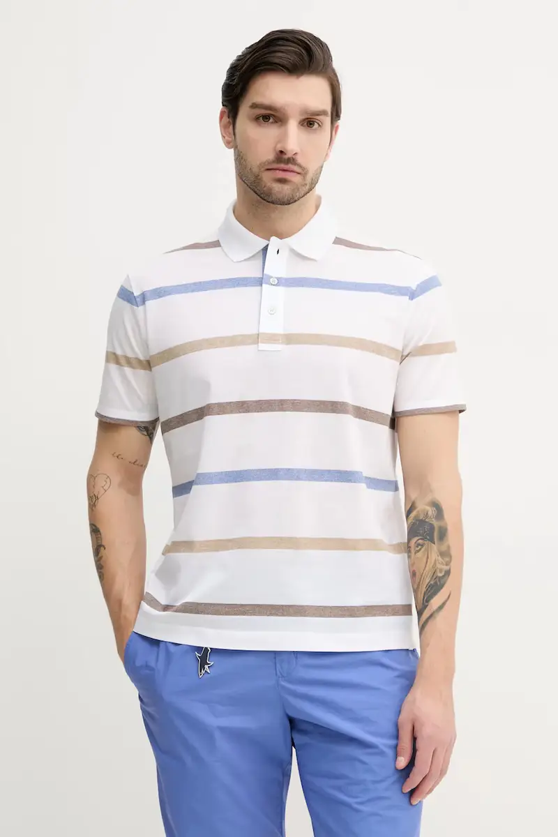 PAUL & SHARK Polo Bianco 4182257
