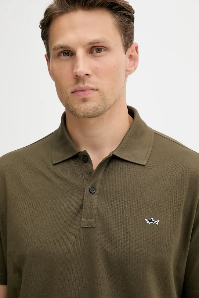 polo in cotone Knitwear colore verde 99311000 miniatura 4