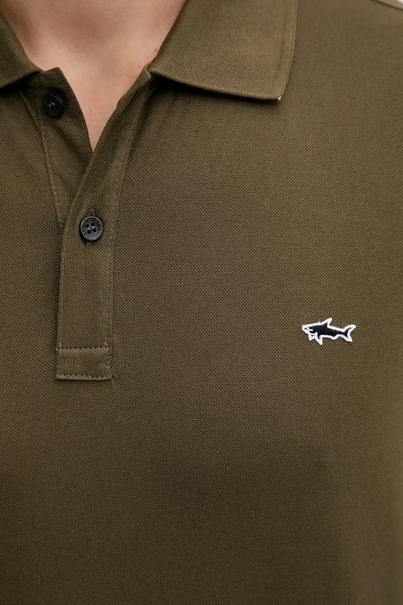 polo in cotone Knitwear colore verde 99311000 miniatura 5