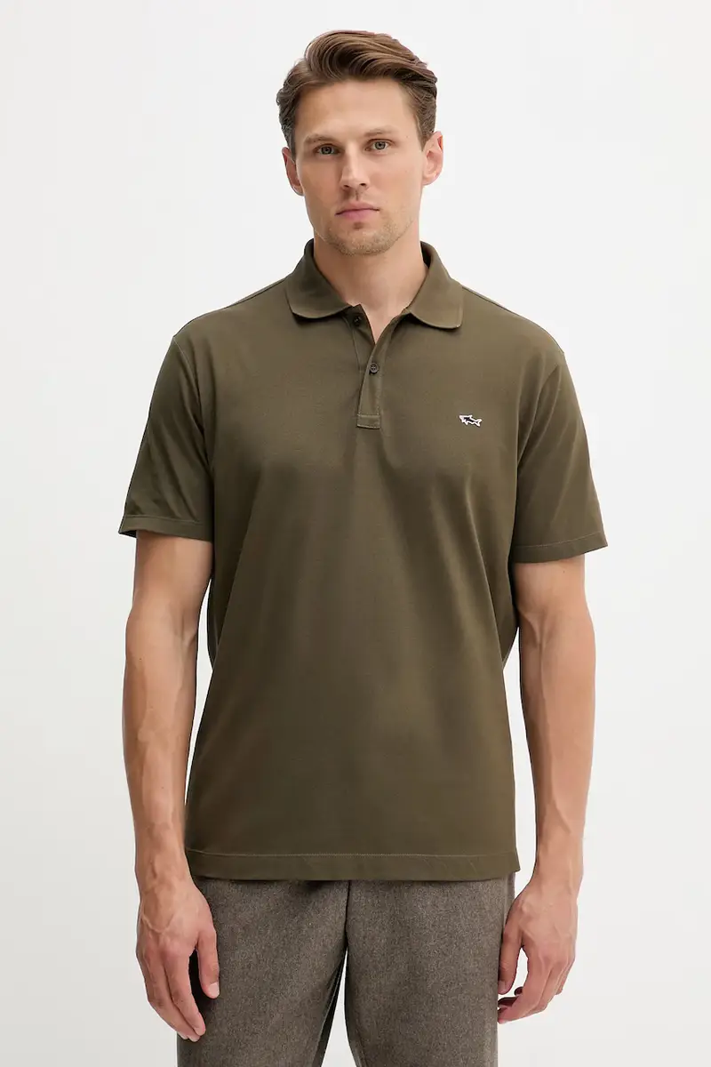 polo in cotone Knitwear colore verde 99311000