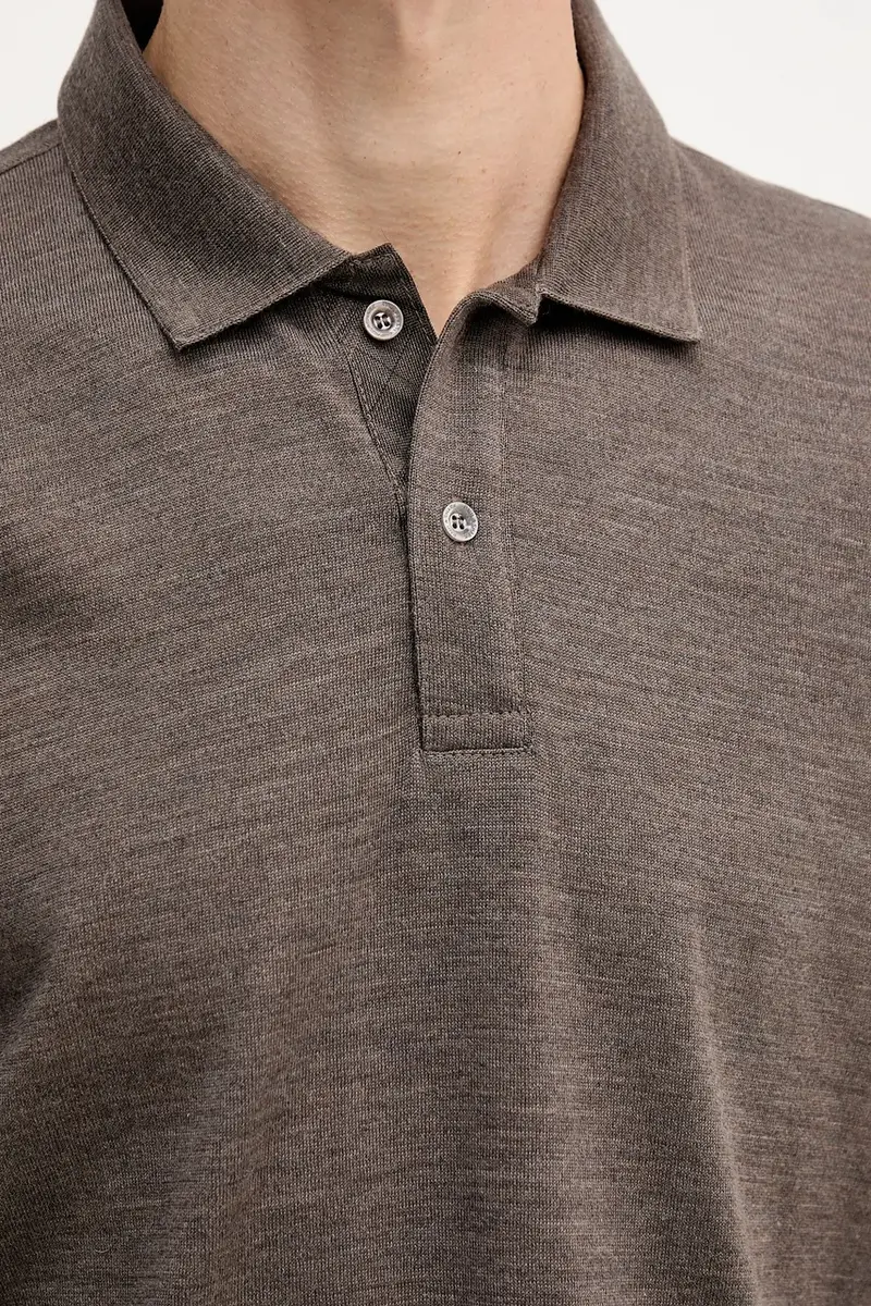 PAUL & SHARK Polo Uomo Marrone 3843060 miniatura 5