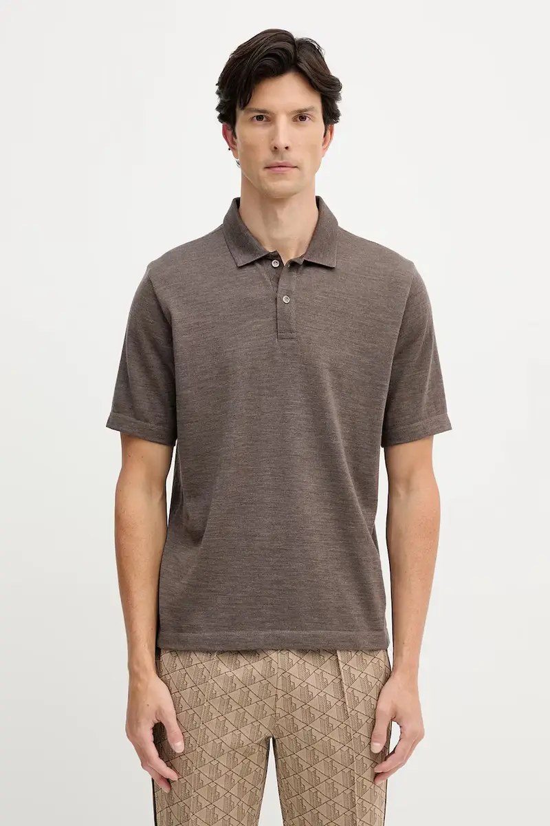 PAUL & SHARK Polo Uomo Marrone 3843060