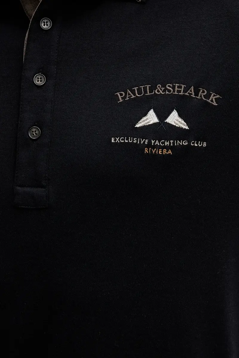 PAUL & SHARK Polo Uomo Blu 3841253 miniatura 5