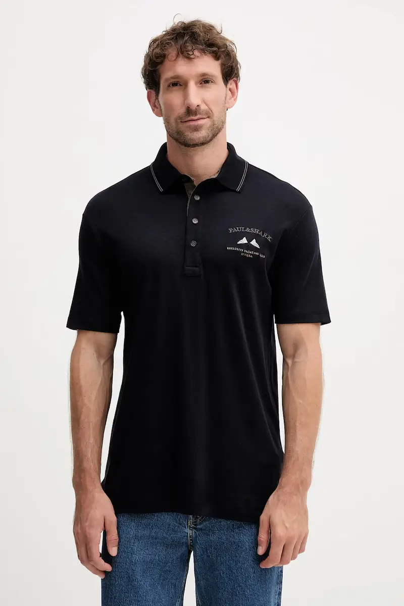 PAUL & SHARK Polo Uomo Blu 3841253
