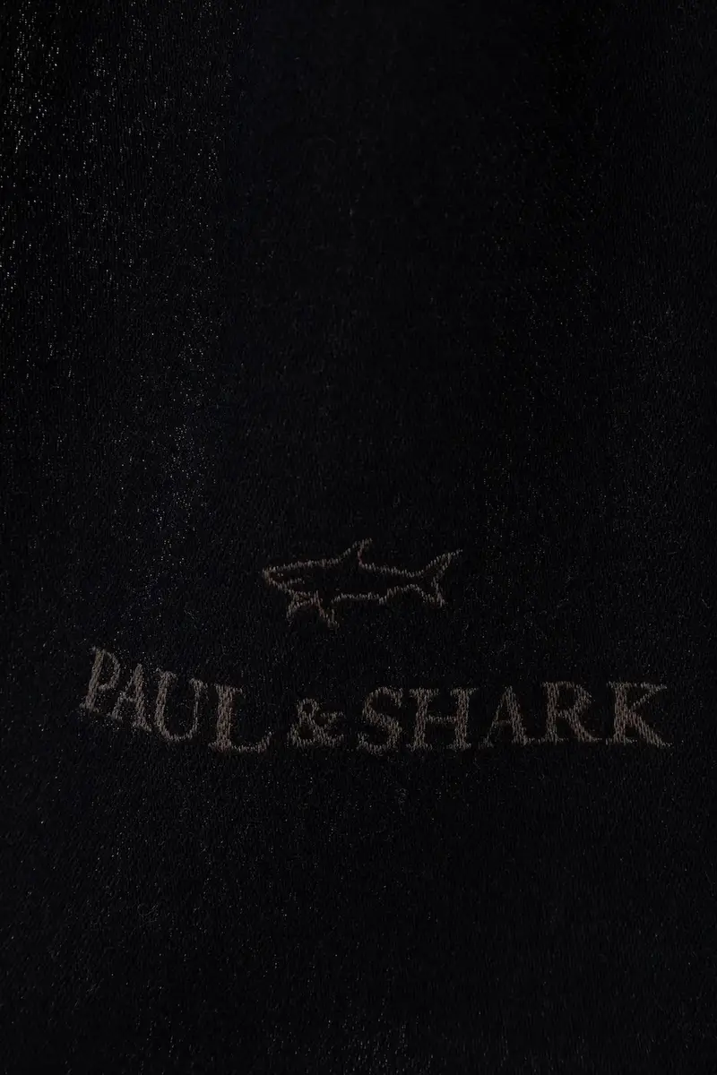 sciarpa in lana uomo colore blu navy 14317006 miniatura 2