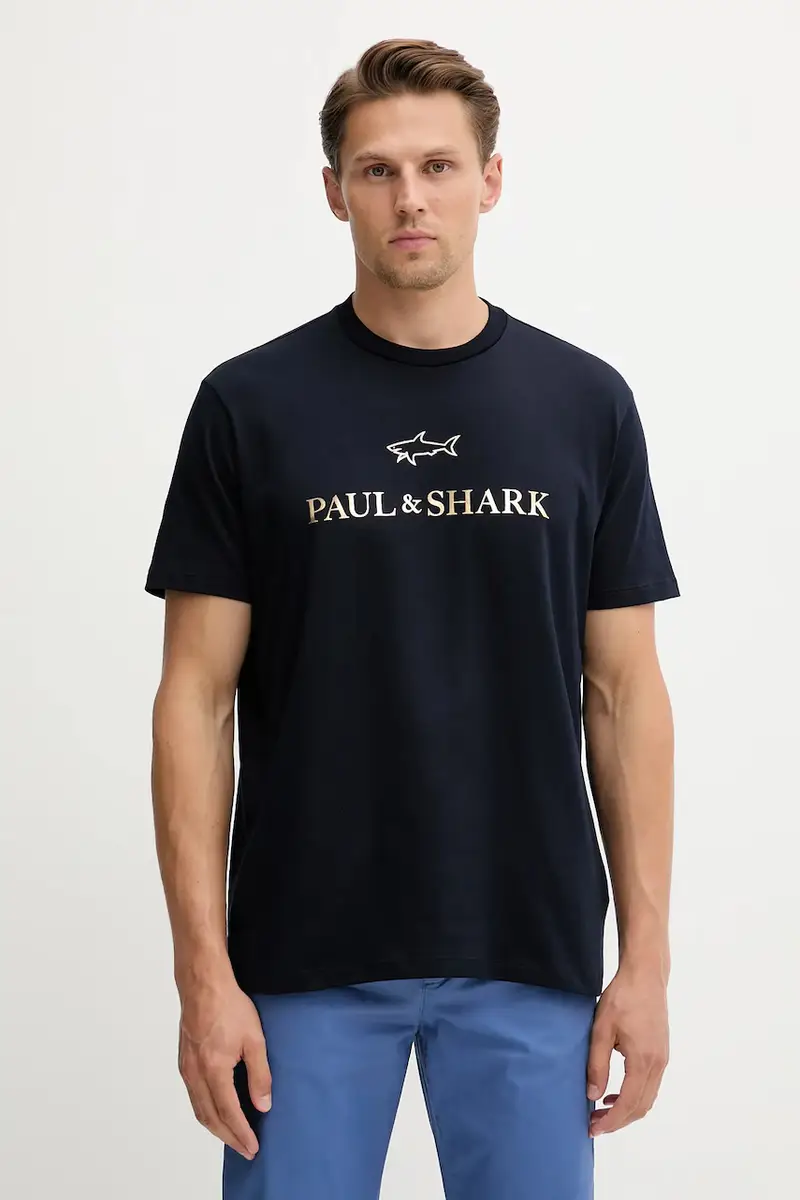 PAUL & SHARK T-shirt Uomo Blu 3841180