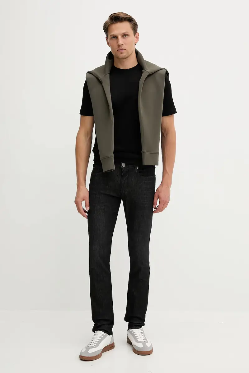 PAUL & SHARK T-shirt Uomo Nero 3846116 miniatura 2