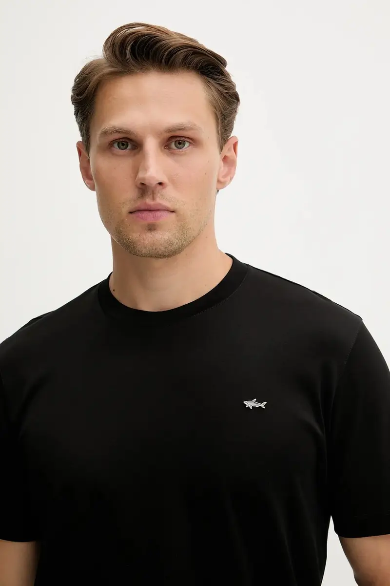 PAUL & SHARK T-shirt Uomo Nero 3846116 miniatura 4