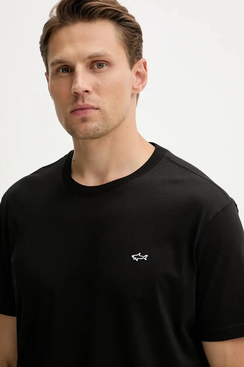 PAUL & SHARK T-shirt Uomo Nero 3846133 miniatura 3