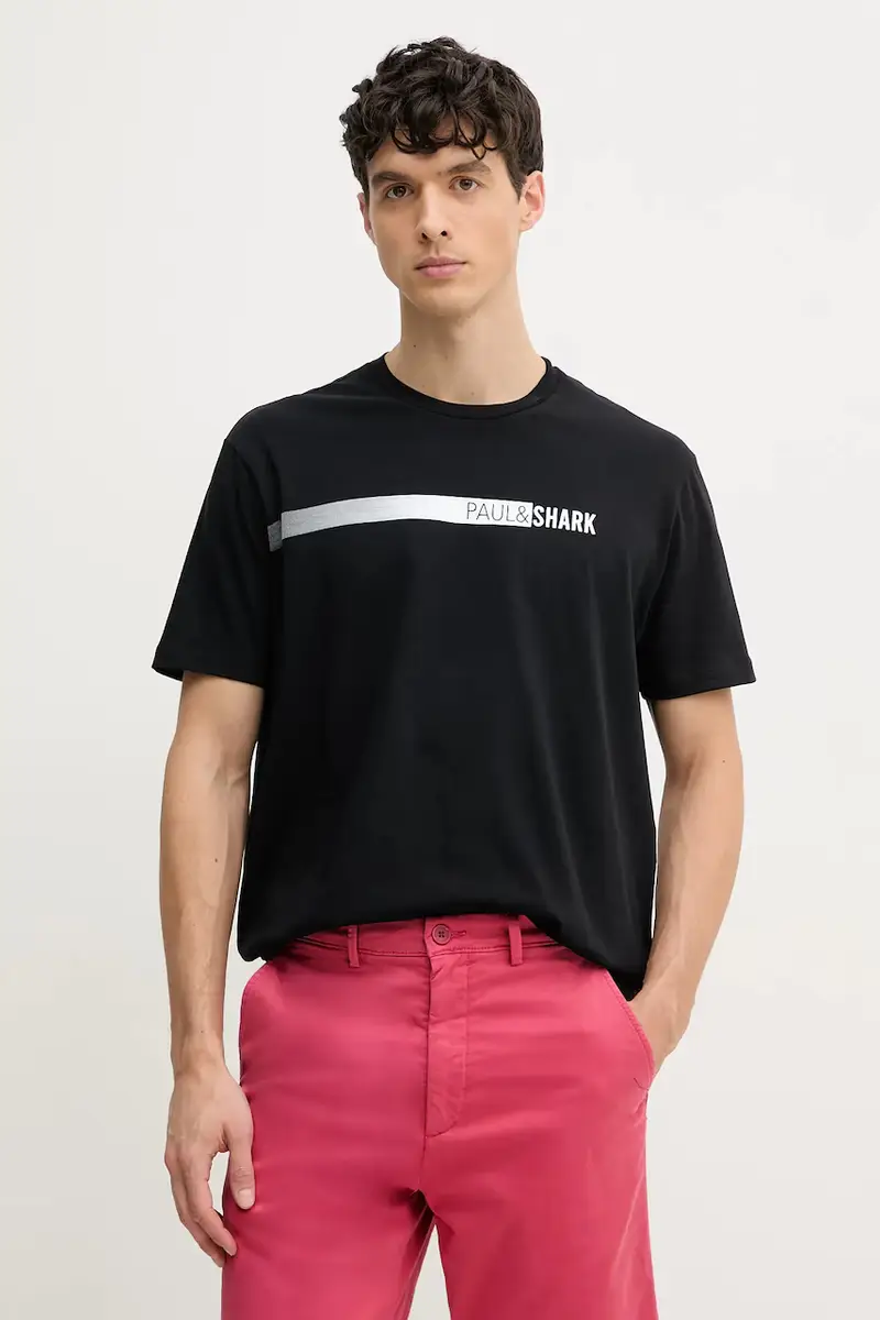 PAUL & SHARK T-shirt Uomo Nero 3335912