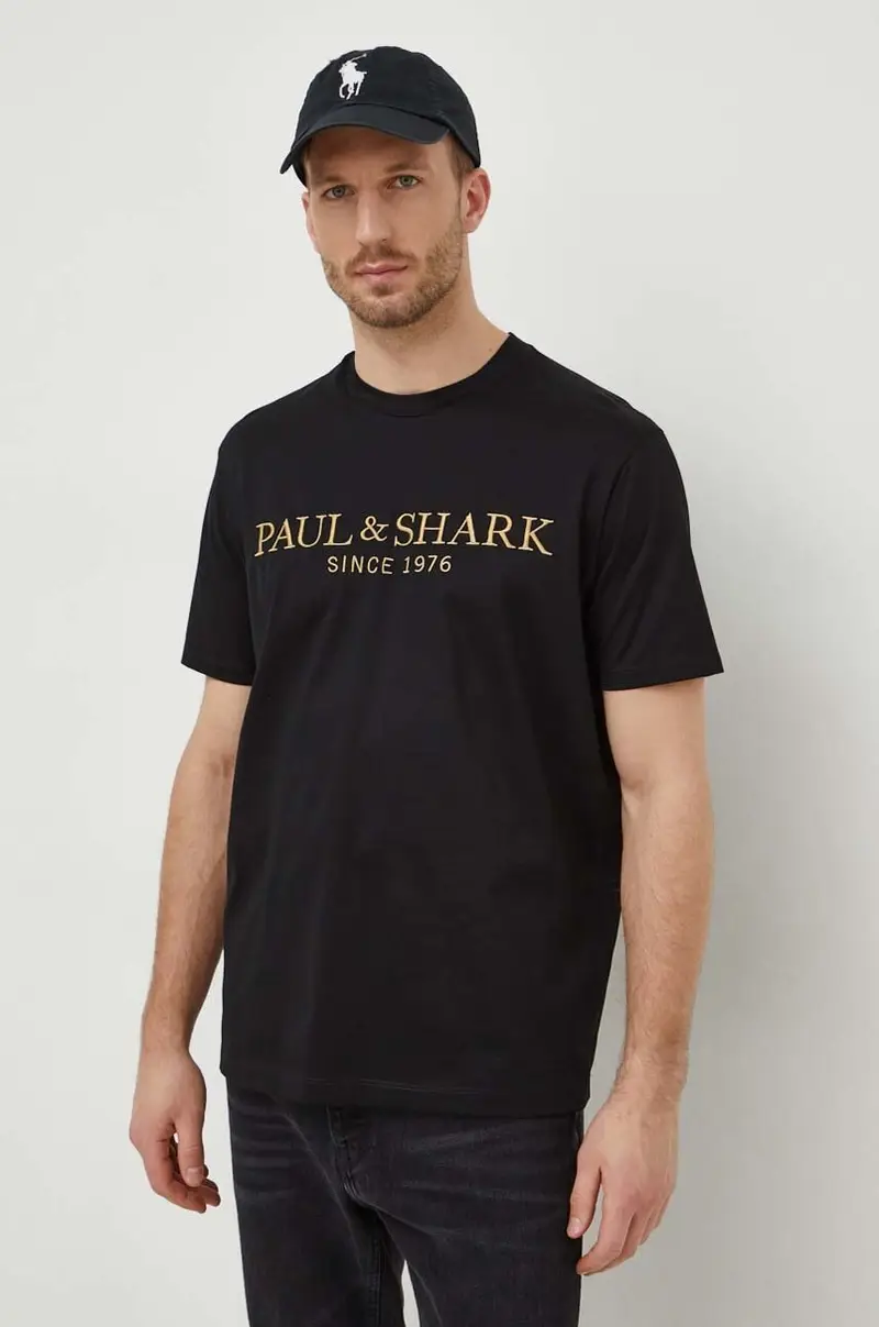 PAUL & SHARK T-shirt Uomo Nero 2230639