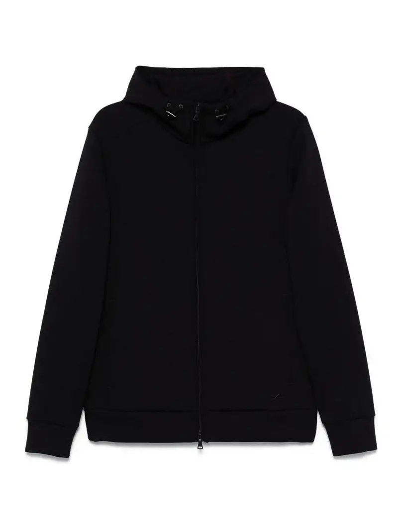 Zip completo ibrido Nero