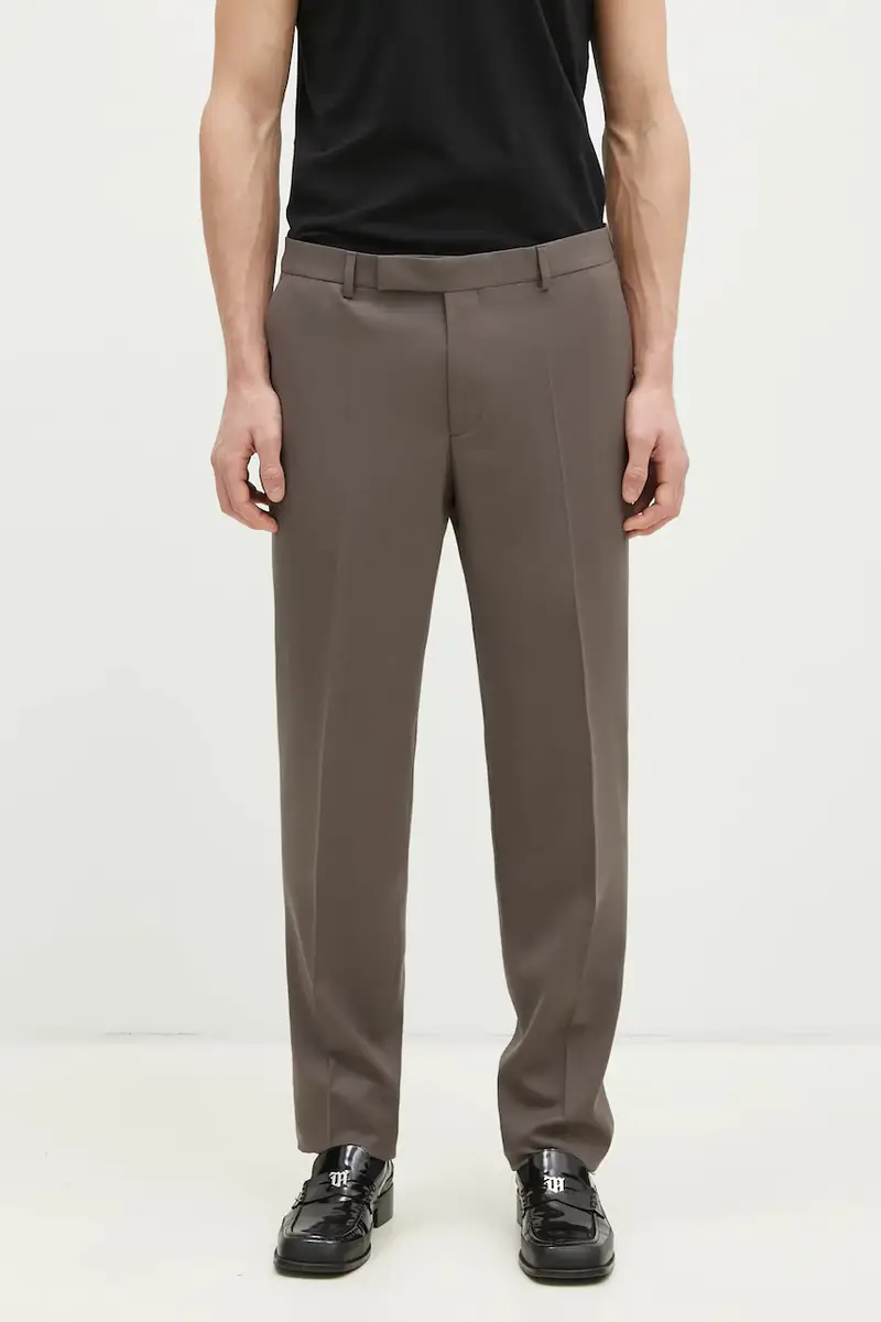 abito in lana colore marrone M1R-1457-M00001 miniatura 3